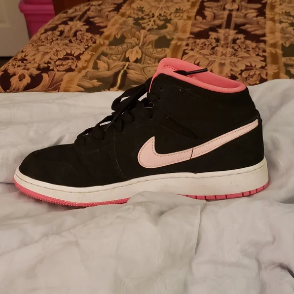 Nike Shoes Final Sale Nike Air Jordan Mid Black Digital Pink